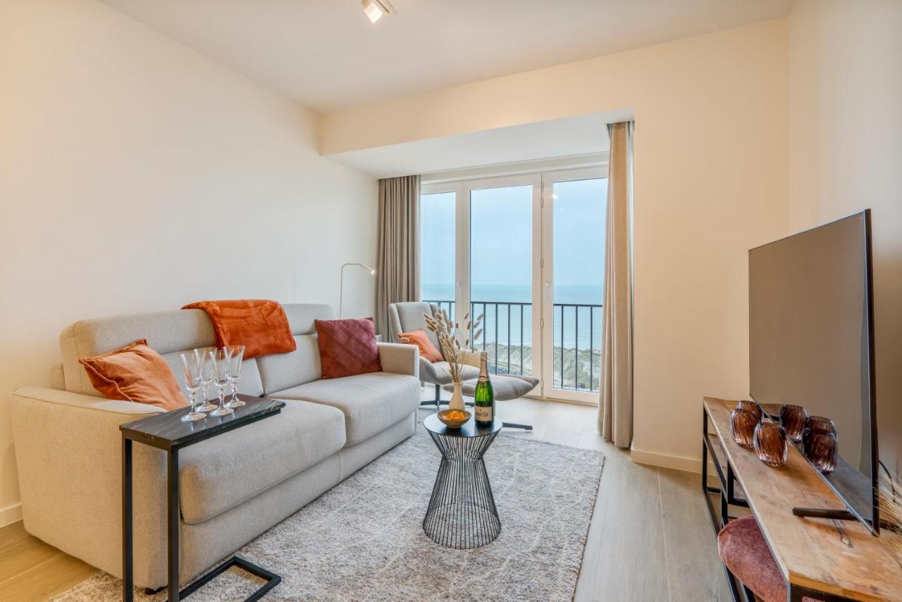 Seagusta - Sea View Apartment In Middelkerke Esterno foto